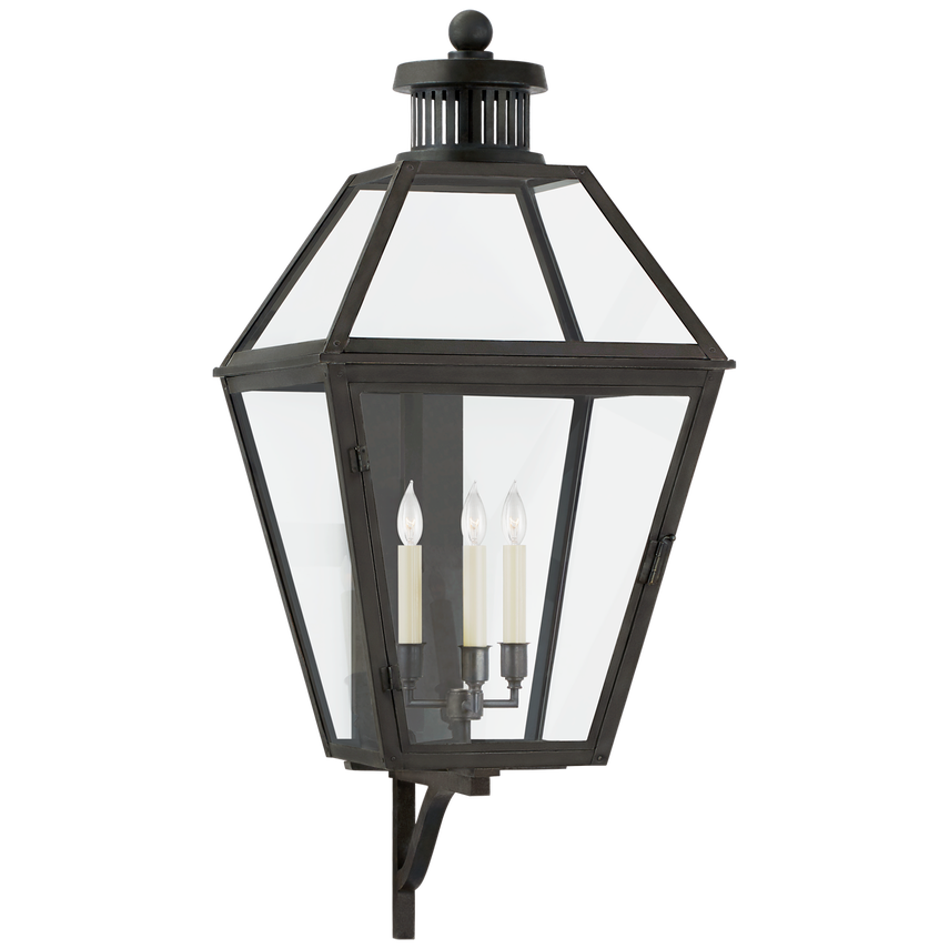 Stratford Large Bracketed Wall Lantern Outdoor