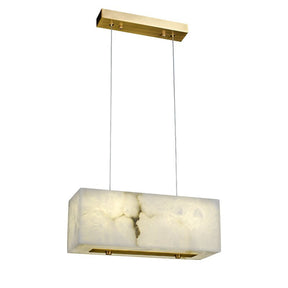 Aria Natural Marble Dining Room Chandelier