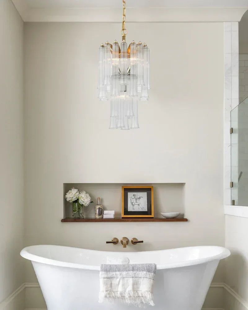 9 Light 20" Wide LED Lorelei Round Tiered Chandelier in Black Chain use for dining room American chandelier