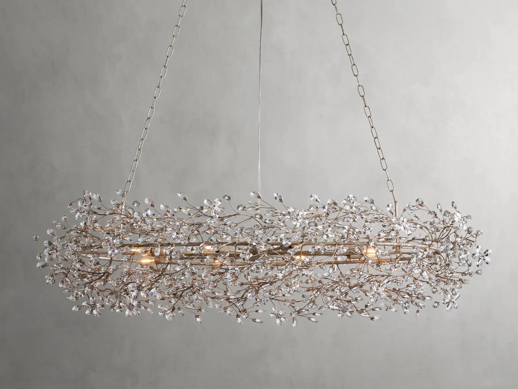 Fiore Oval Chandelier 62''74''