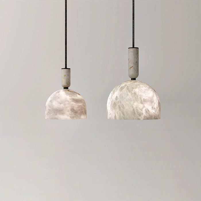 Enid Alabaster Bedside Pendant Light, Kitchen Pendant Lamp