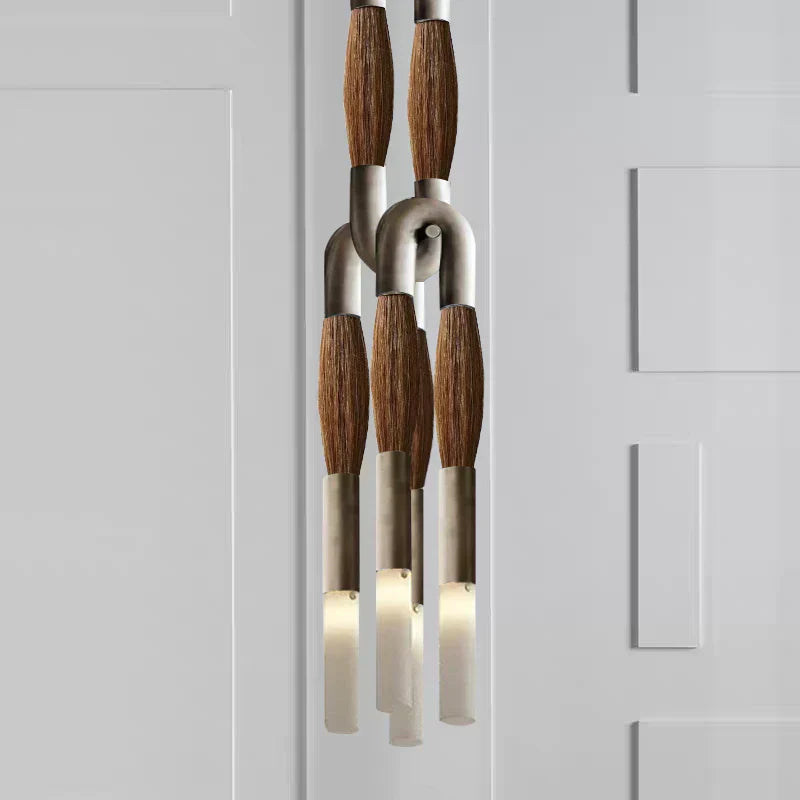 Heritage Horsehair 4-Light Pendant