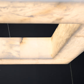 Marble Ravage Rectangle Chandelier 54"