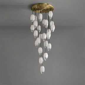 Aria Vanessa glass chandelier 24 Lights