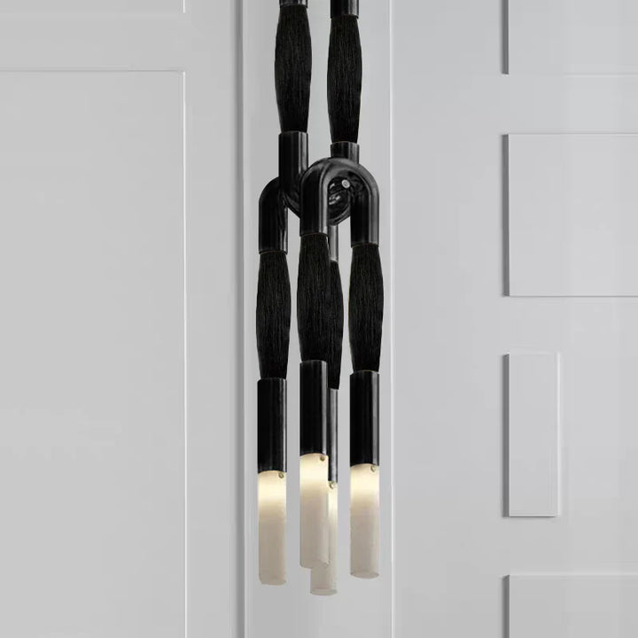 Heritage Horsehair 4-Light Pendant