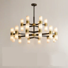 Aria Morala Marble Round Chandelier