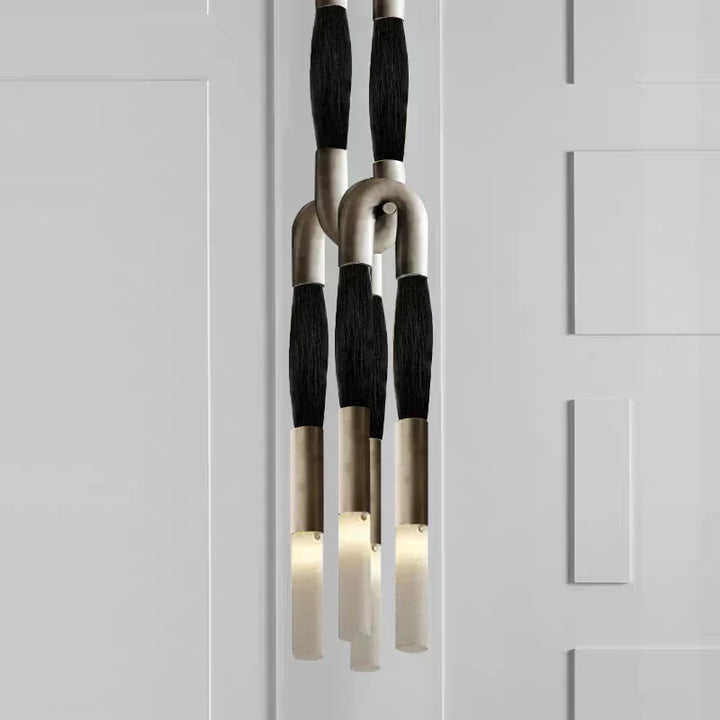 Heritage Horsehair 4-Light Pendant