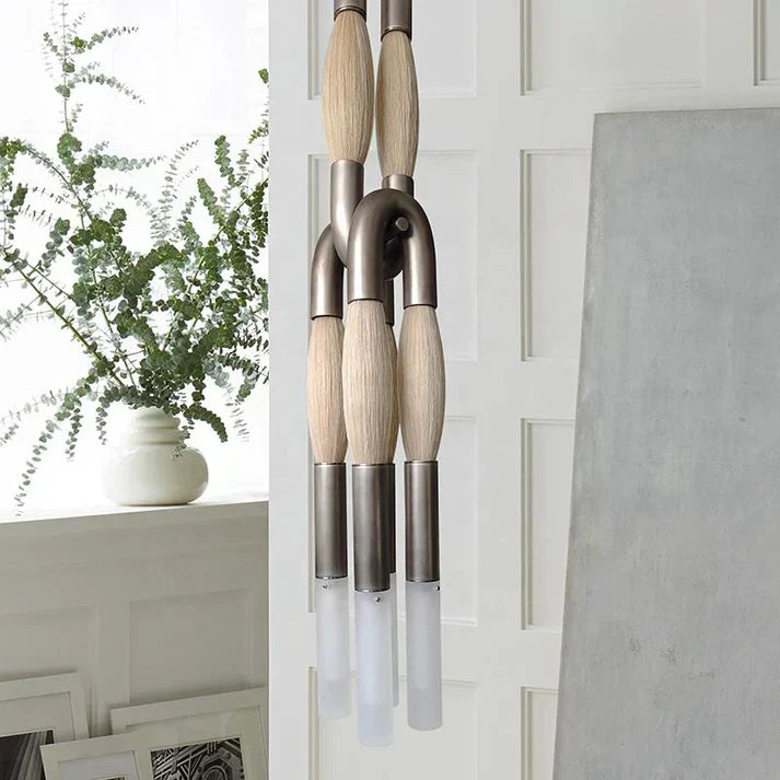 Heritage Horsehair 4-Light Pendant