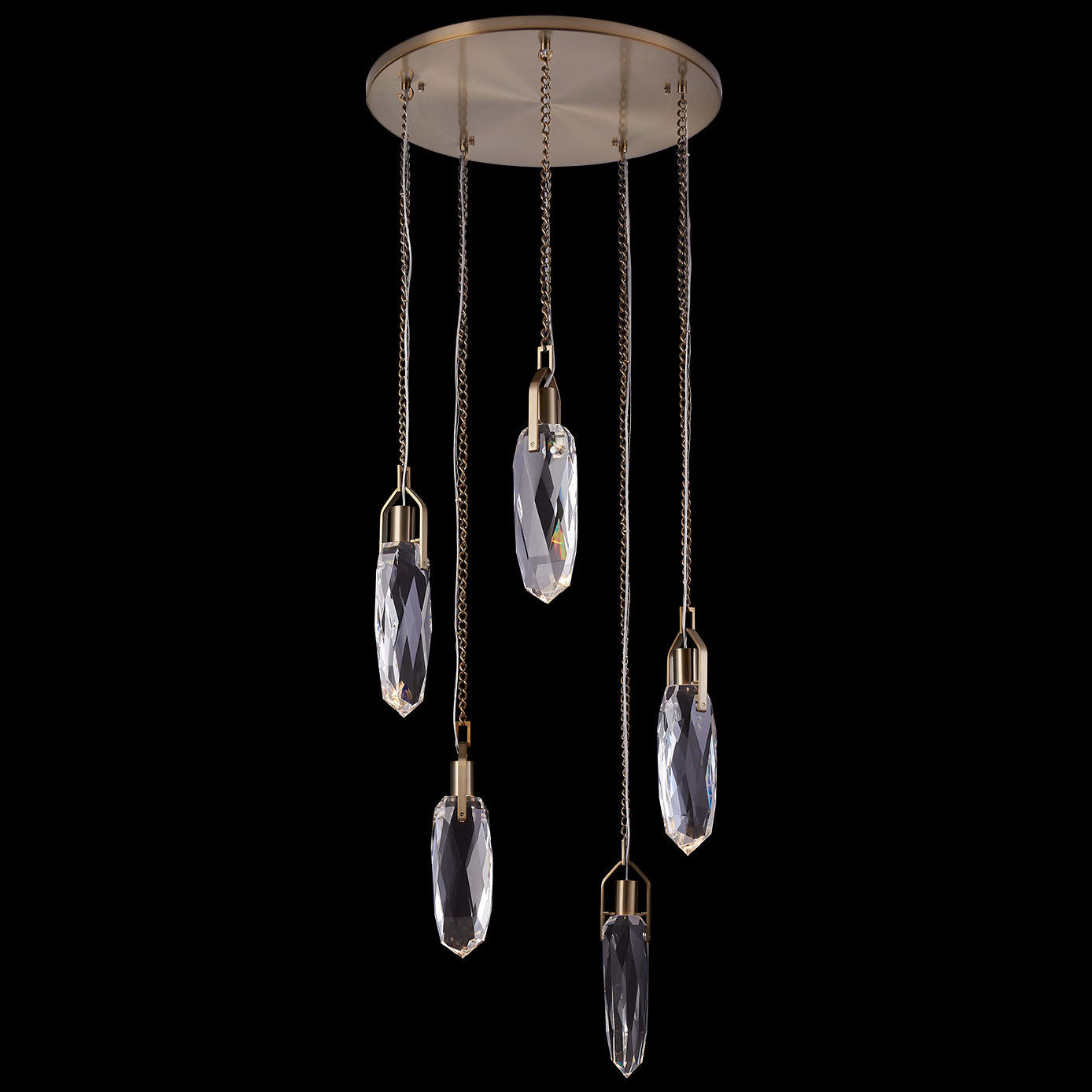 Diamante Multi Drop Pendant