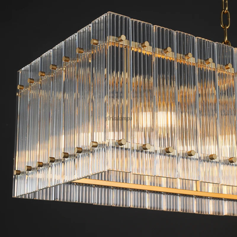 Aria Modern Marcus Rectangle Chandelier