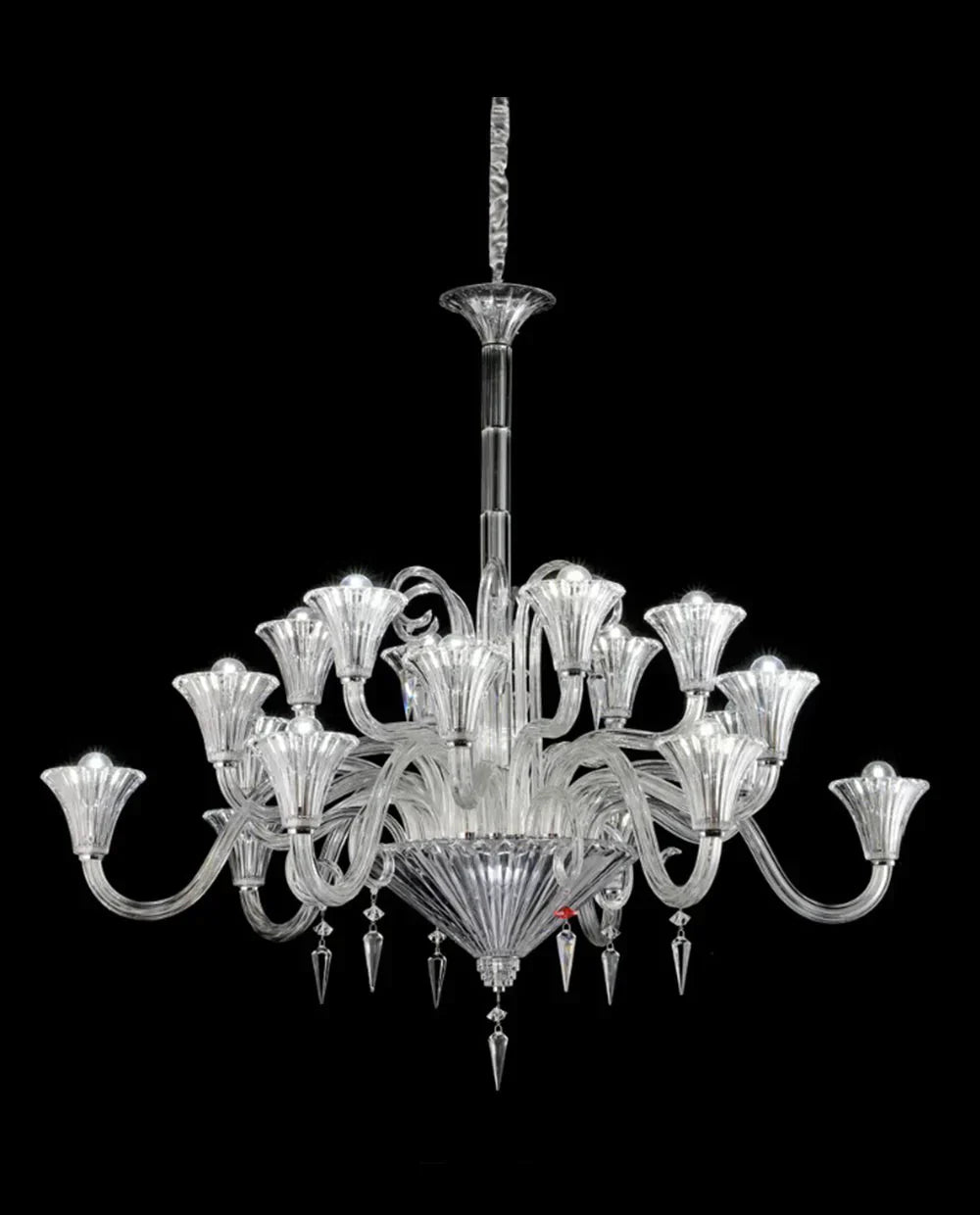 18 Lights Crystal Lighting - Arialamps