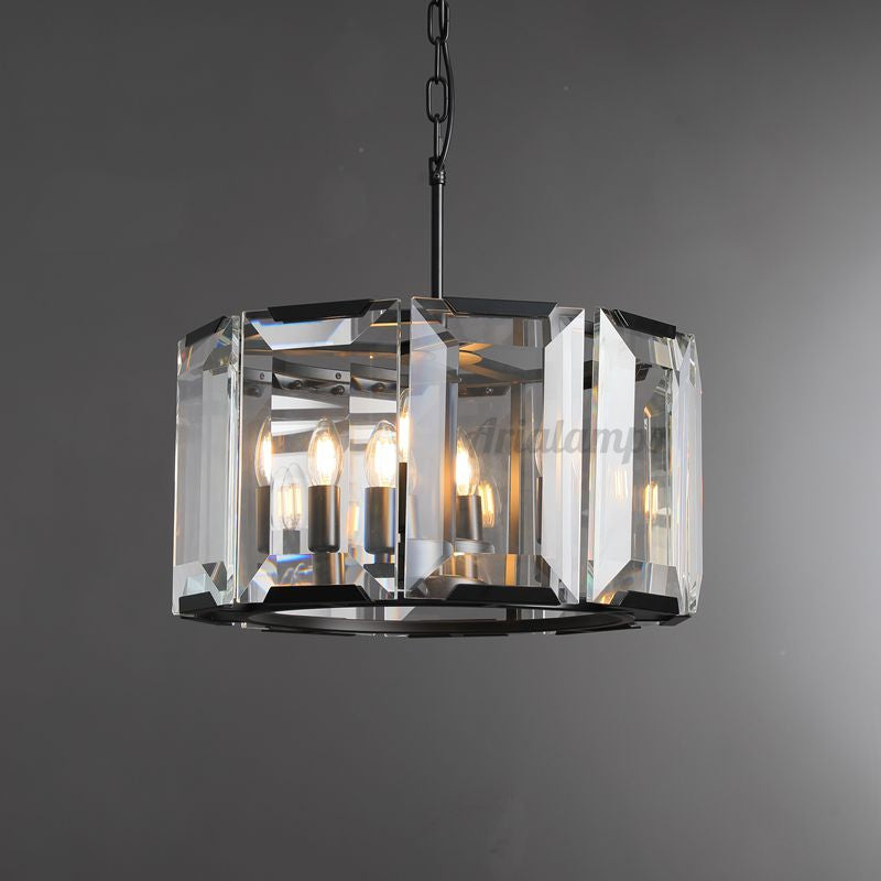 Aria Harry Crystal Round Chandelier