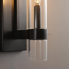 Aria Rachel Modern Glass Wall Sconce