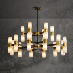 Aria Morala Marble Round Chandelier