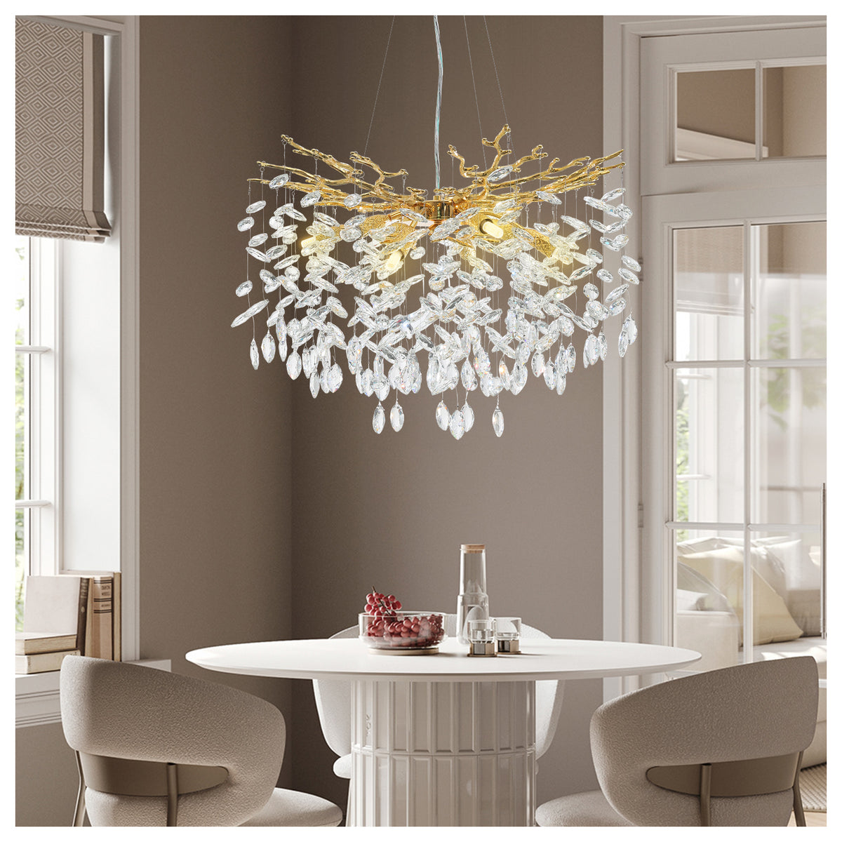 Novant Modern Crystal Chandelier