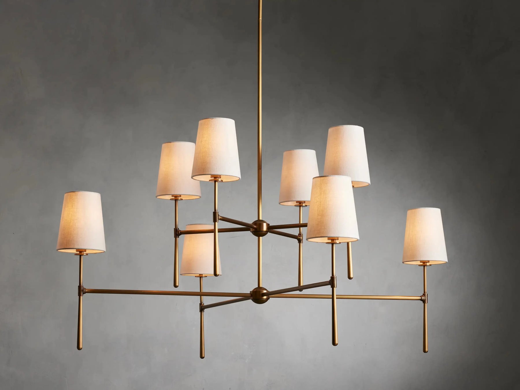 Rhodes 2-Tier Round Chandelier