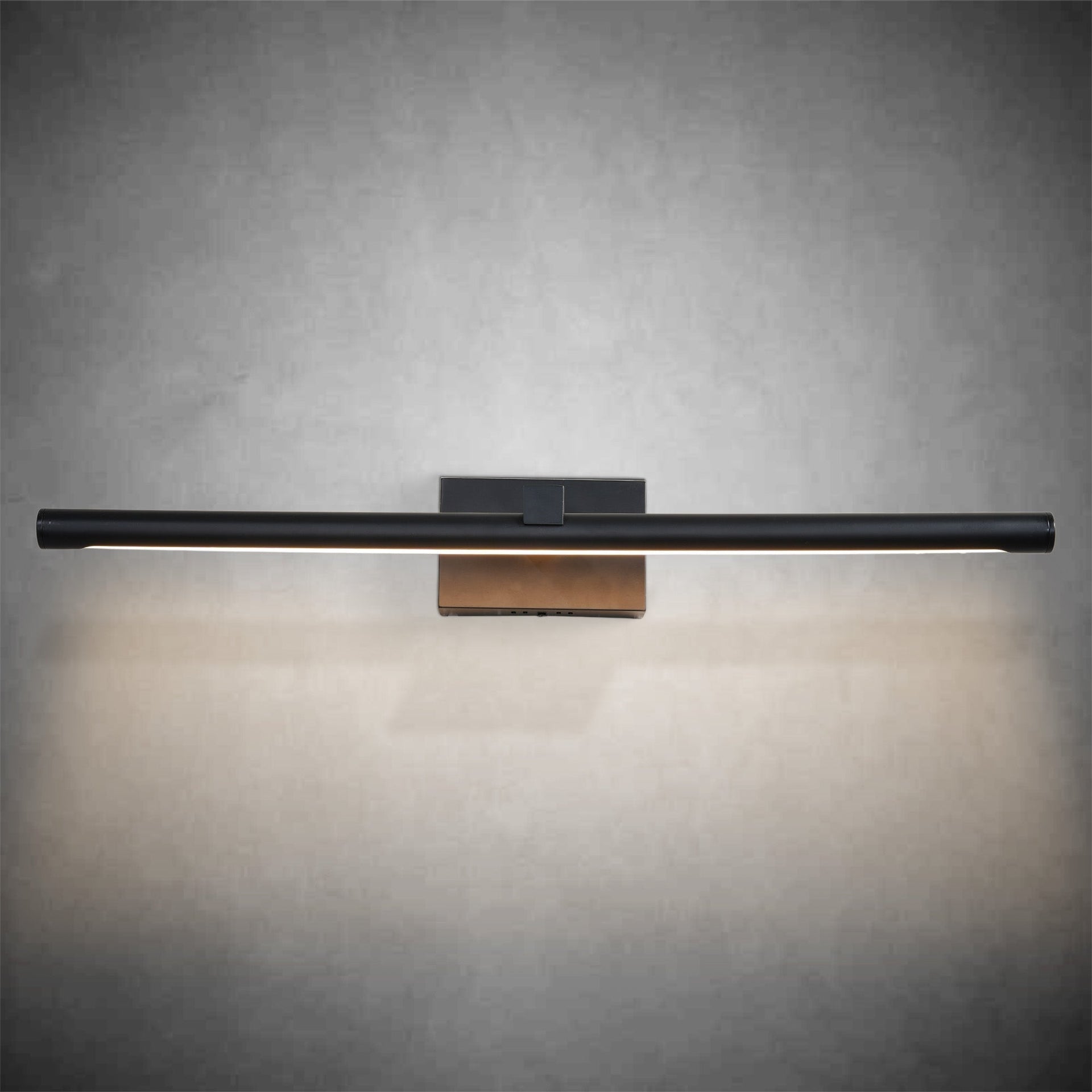 24" Modern Brass Led Vanity Light – Wall Mounted Bathroom Mirror Light