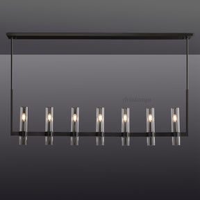 Aria Rachel Linear Glass Chandelier