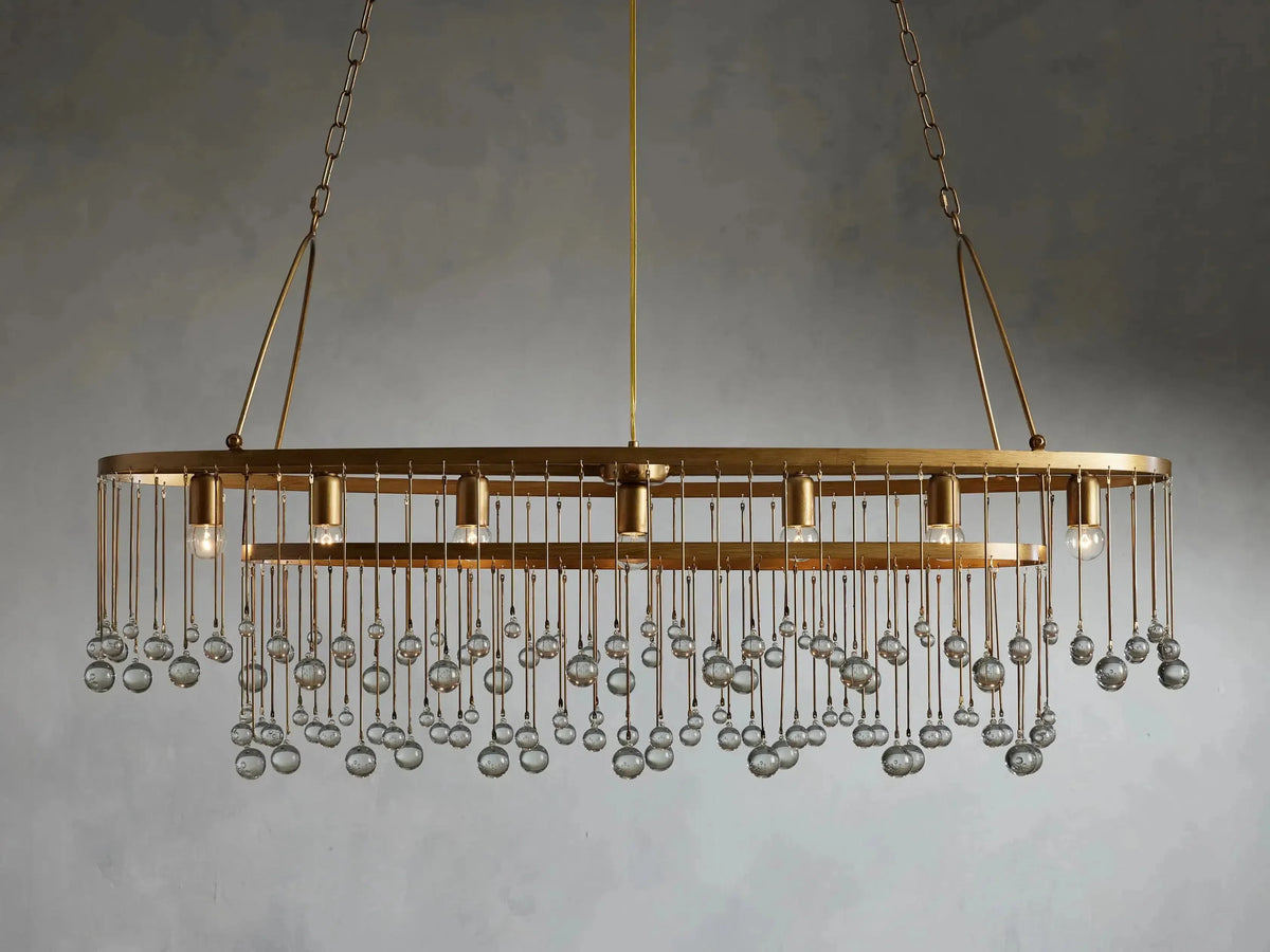 Aubrey Rectangular Chandelier 47''60''