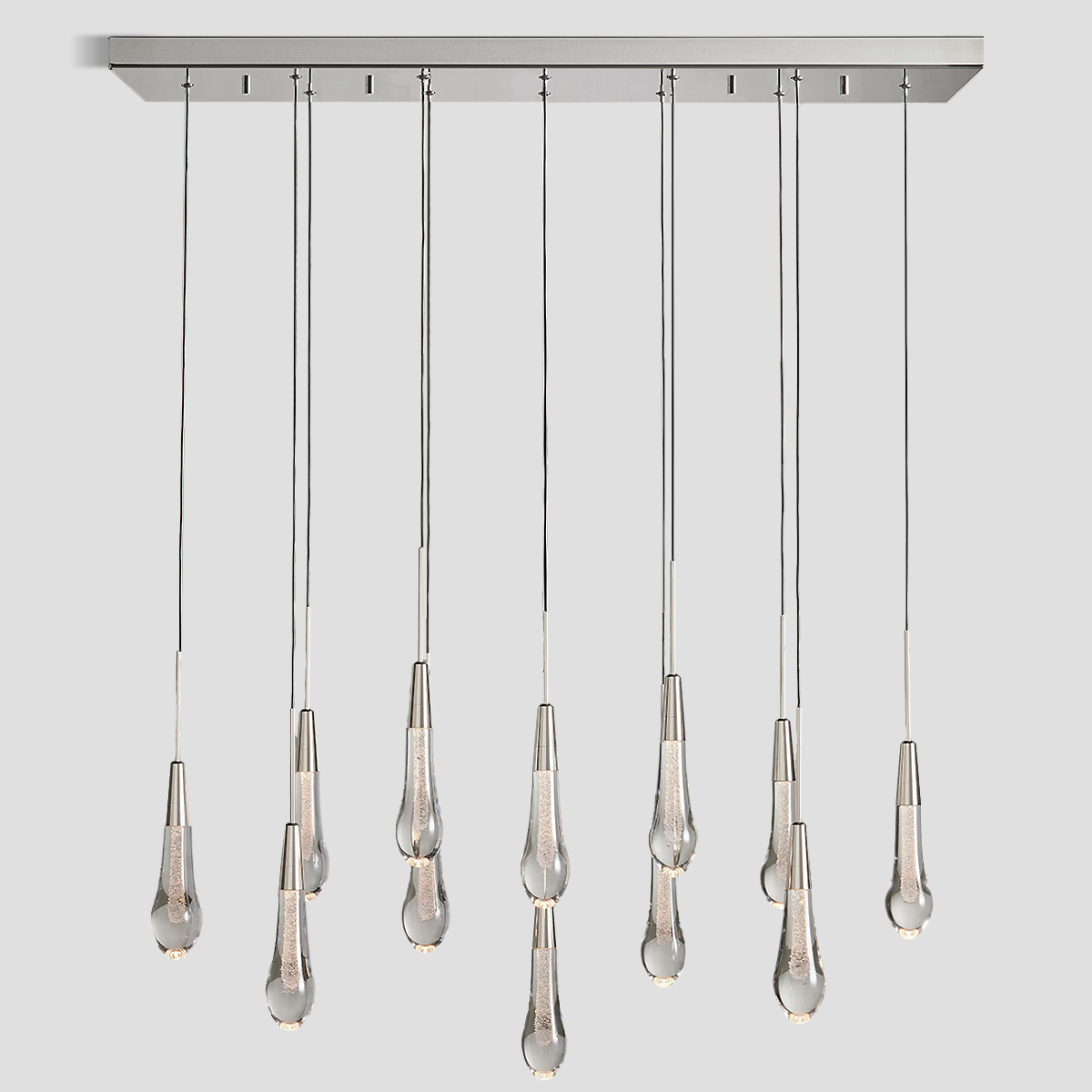 Soltaire Linear Chandelier 37'' 70''W