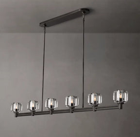 Demaret Double Linear Chandelier 72″