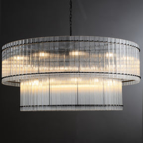 Aria Modern Marcus Two-tier Round Luxury Chandelier