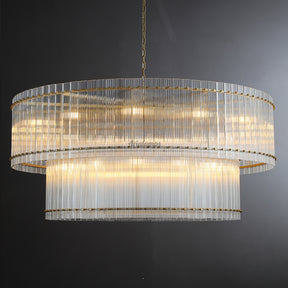 Aria Modern Marcus Two-tier Round Luxury Chandelier