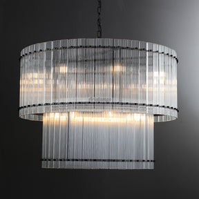 Aria Modern Marcus Two-tier Round Luxury Chandelier