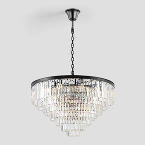 Odeon Crystal Multi-Layer Round Chandelier