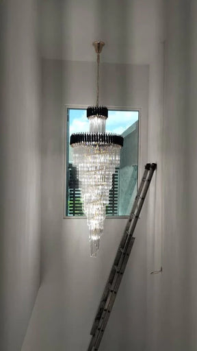 Cyrus Multiple Tier Crystal Chandelier