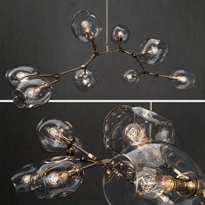 Covington Horizontal Globe Branching Bubble Chandelier