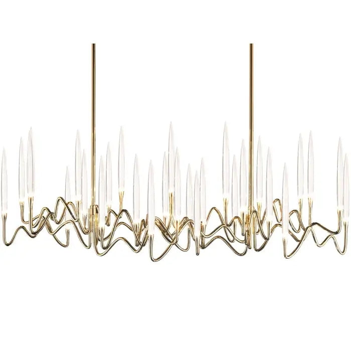 Pezzo Long Chandelier 40"W 59"W 78"W