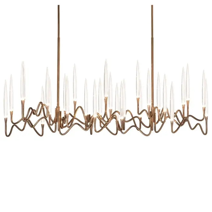 Pezzo Long Chandelier 40"W 59"W 78"W