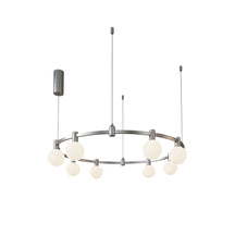 Dining Room/Living Room Round Global Track Light Chandelier