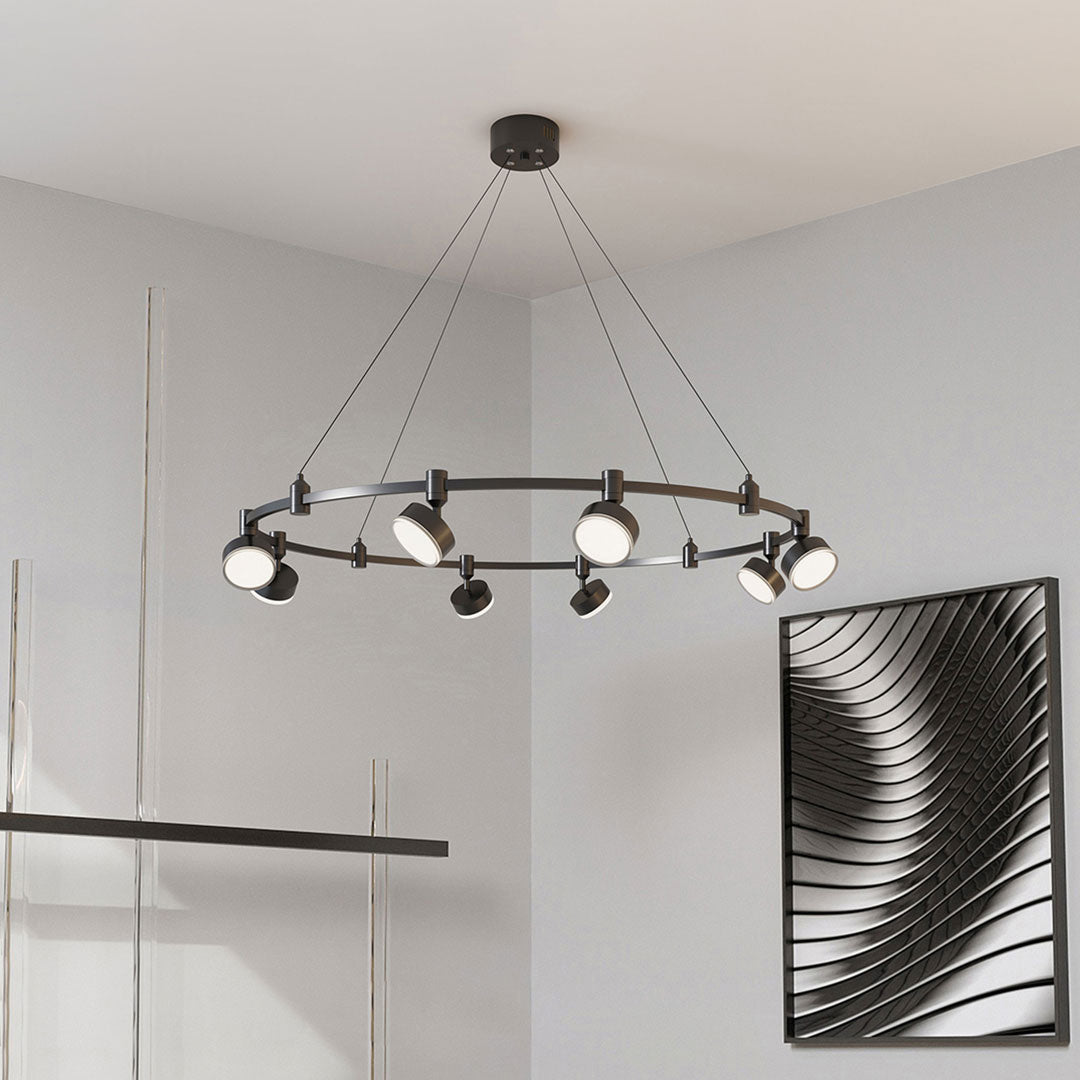 Dining Room/Living Room Round Cord Spot Track Light