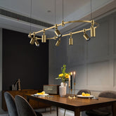 Dining Room/Living RoomOval Long Frame Spot Light Chandelier