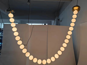 Modern Creative Pearl Necklace Chandelier