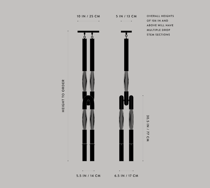 Heritage Horsehair 4-Light Pendant