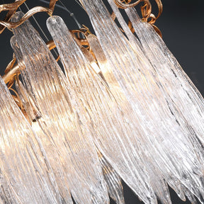 Aria Round Waterfall Chandelier