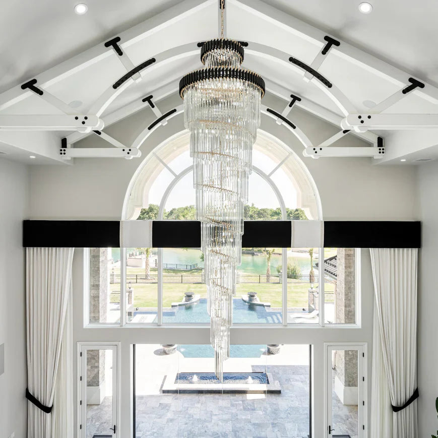 Cyrus Multiple Tier Crystal Chandelier