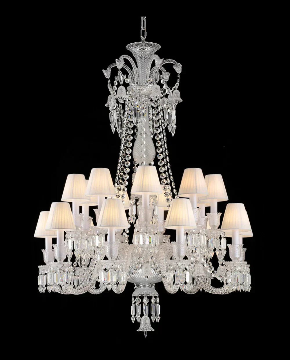 24 Light Lighting with Lampshades - Arialamps
