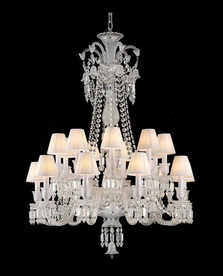 24 Light Lighting with Lampshades - Arialamps