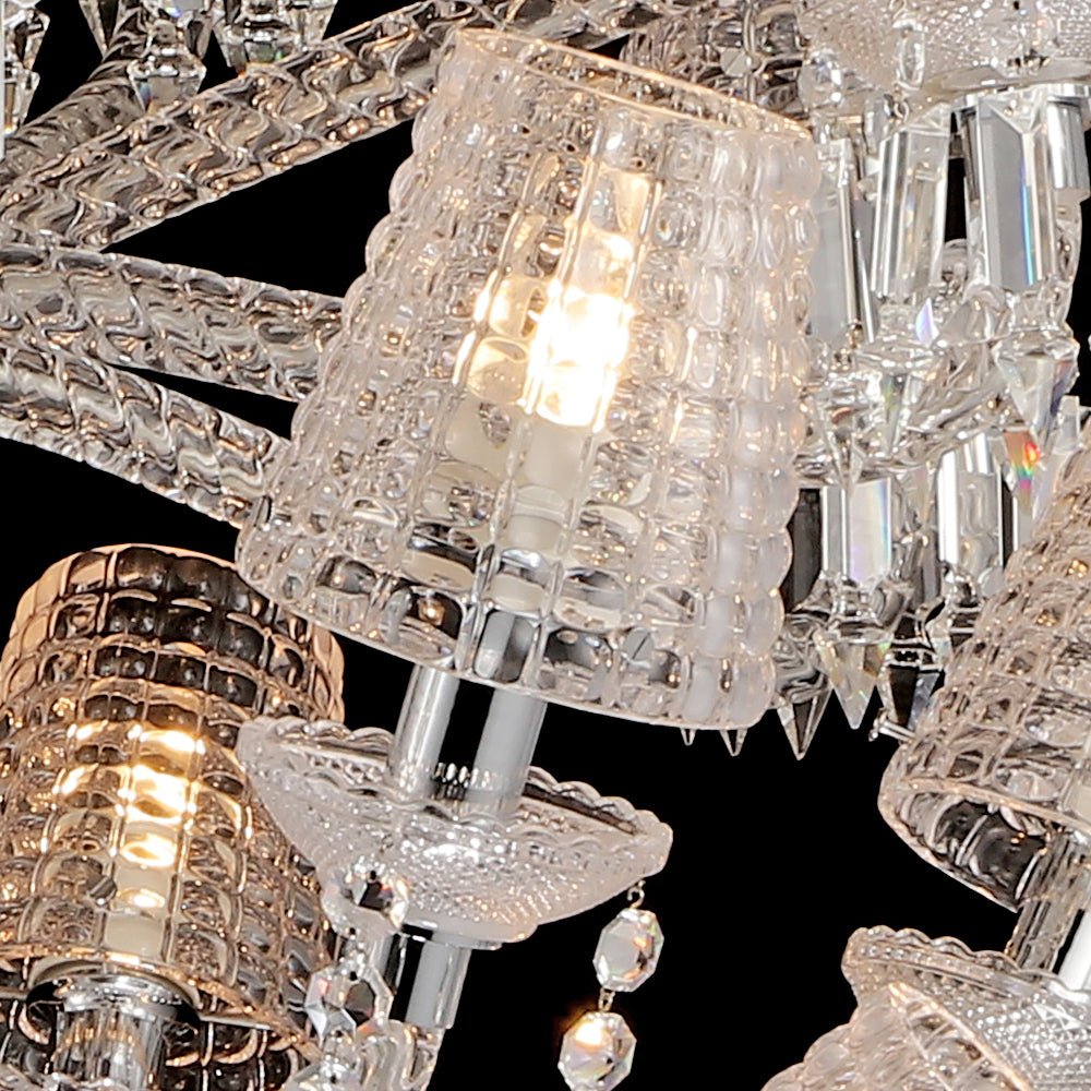 24 Lights Ball Shape Crystal Lighting - Arialamps