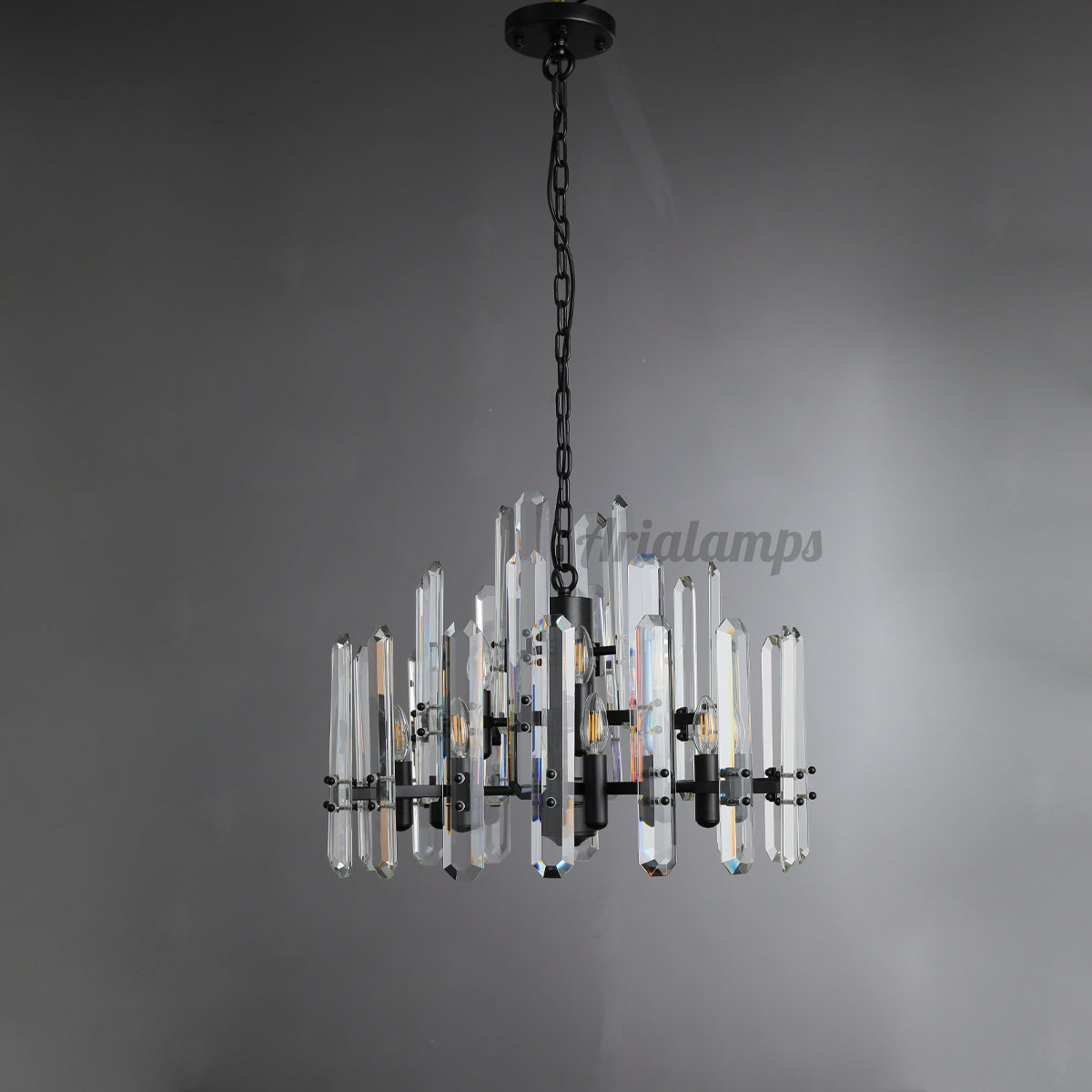 Aria Brous Prism Round Chandelier