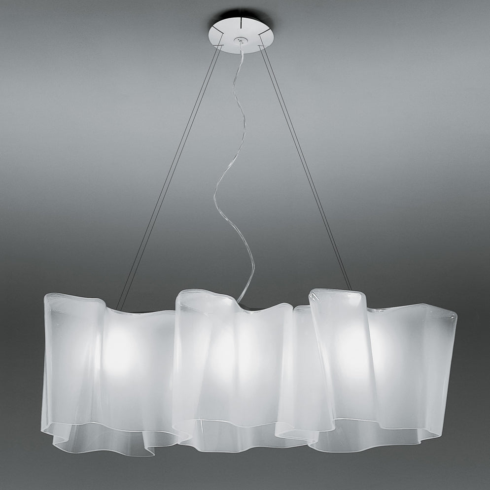 Logico Triple Linear Chandelier  15.75"W