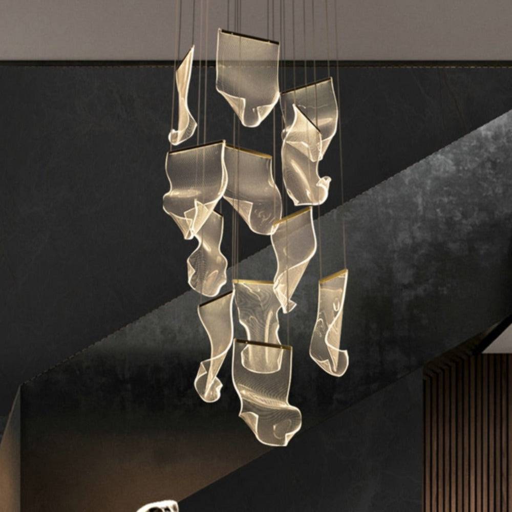 Aria Sali Modern Suspension Round Chandelier