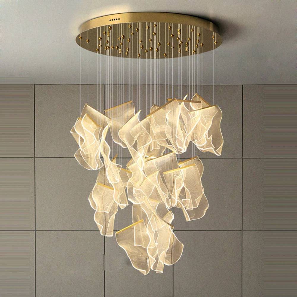 Aria Sali Modern Suspension Round Chandelier