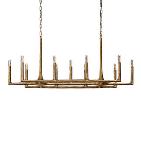 Avarital Forged Linear Chandelier 54" 72" 96" & Pendant