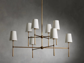 Rhodes 2-Tier Round Chandelier