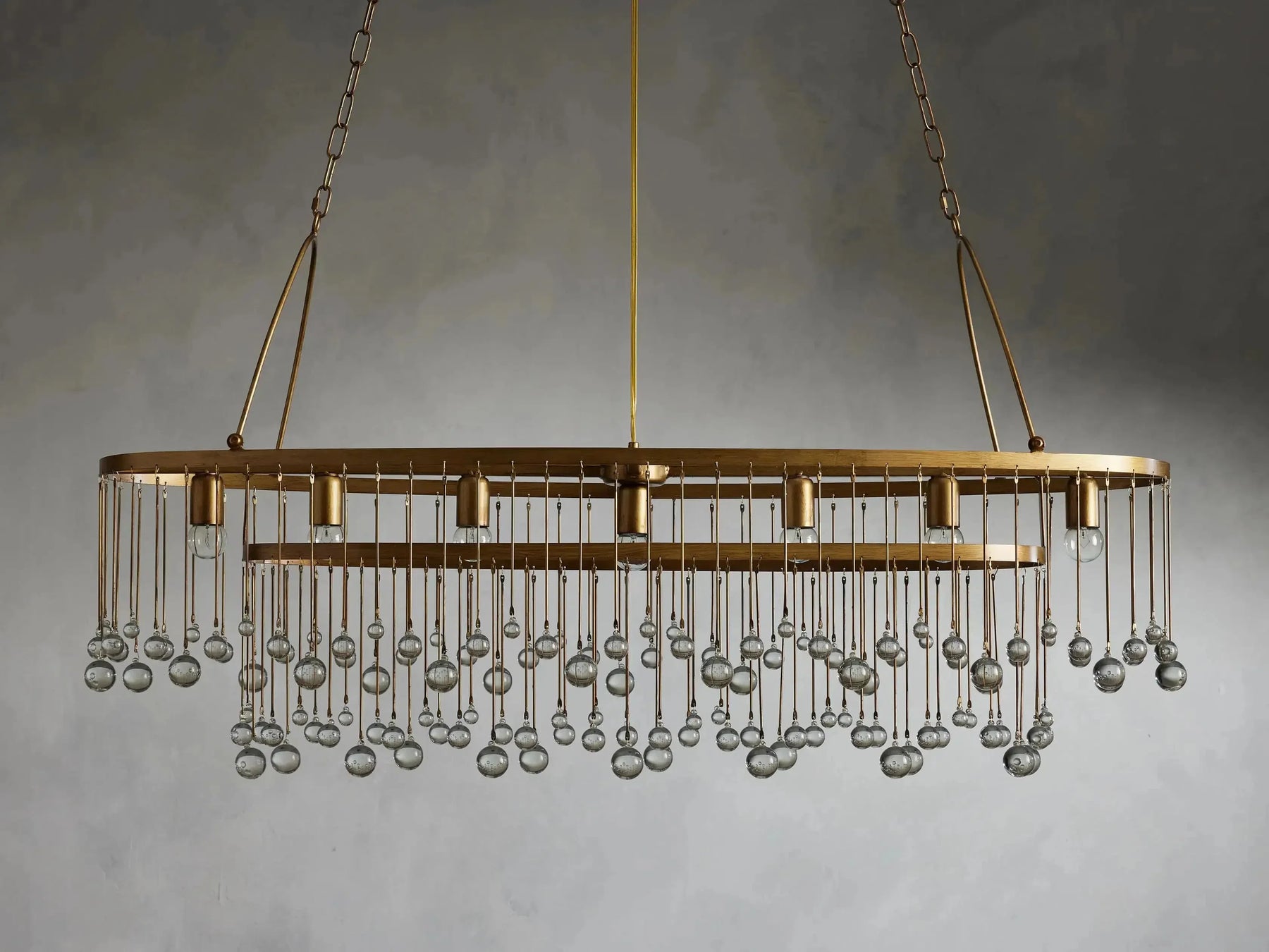 Aubrey 7 Light Oval Chandelier